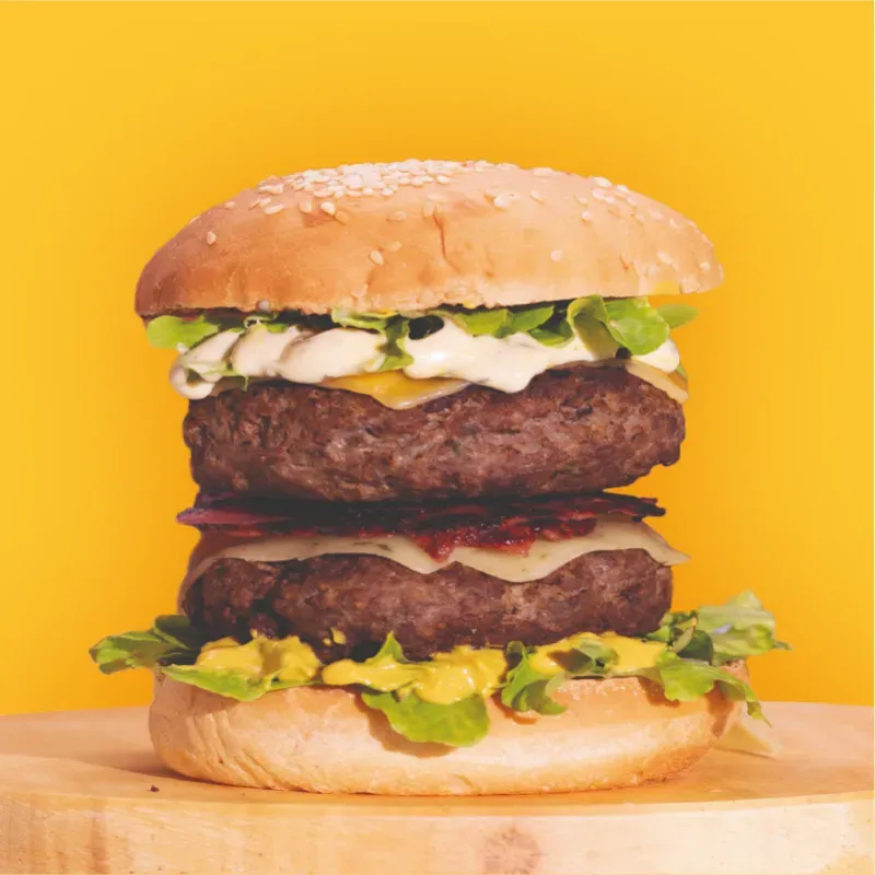 Hamburguesa doble 