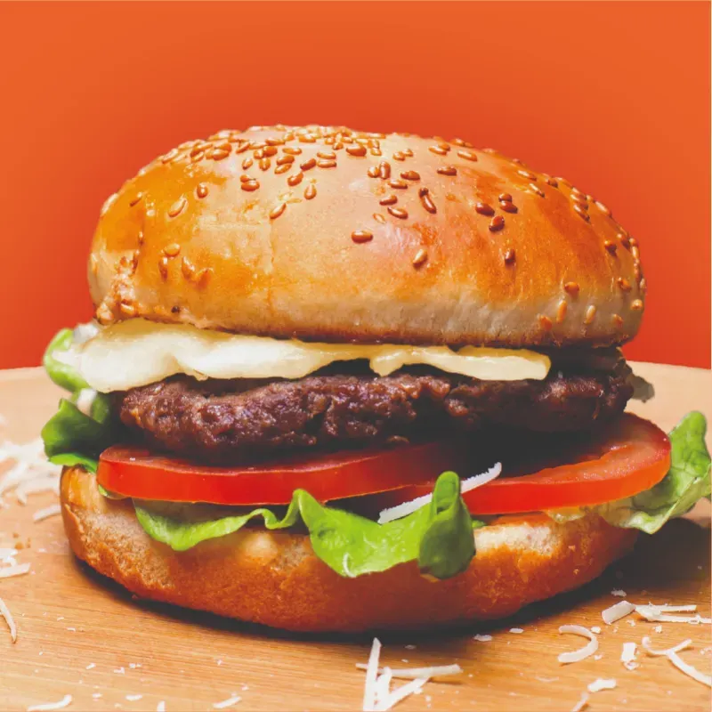 Hamburguesa simple 