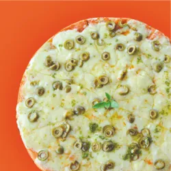 Pizza de aceitunas