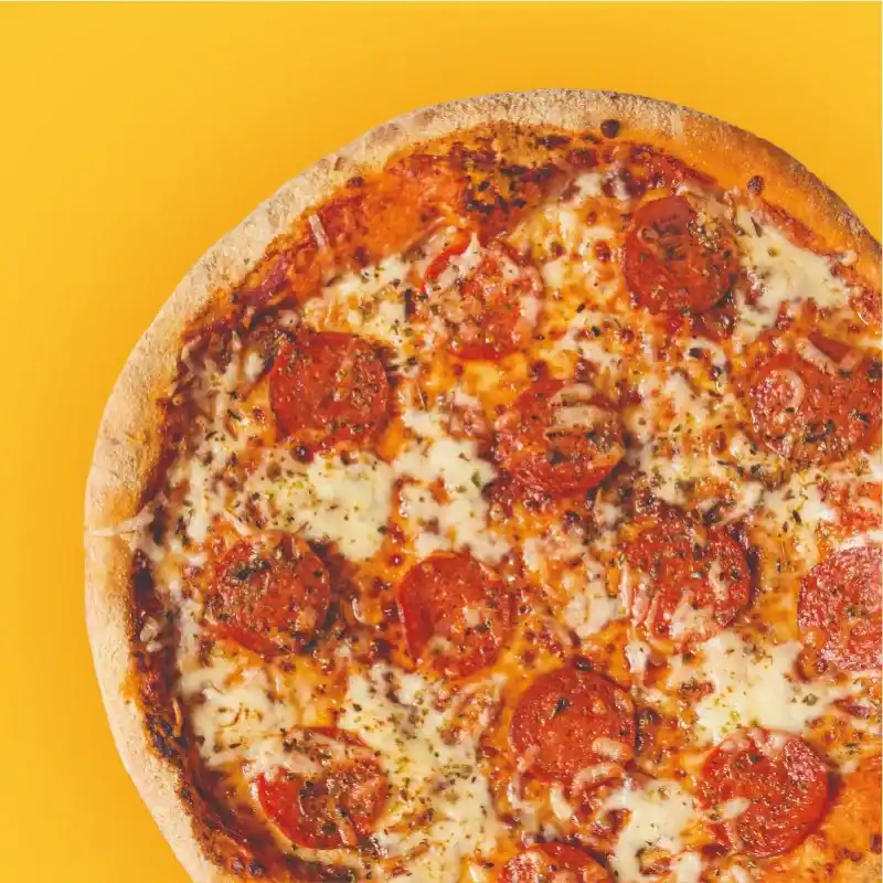 Pizza de chorizo 