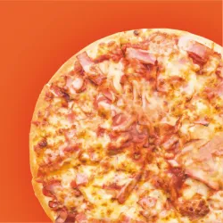 Pizza de jamón 