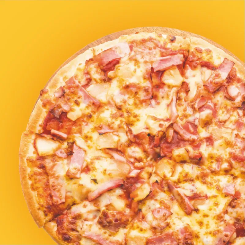 Pizza hawaiana 