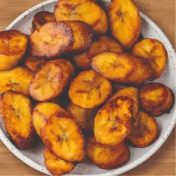 Plátano maduro frito 