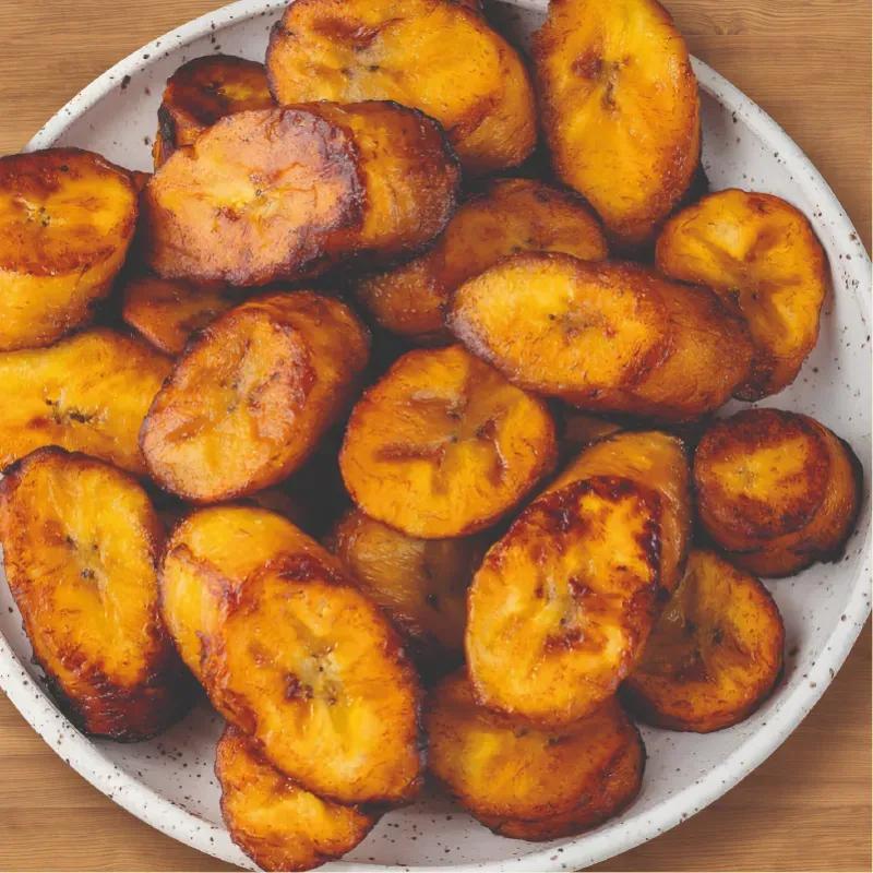 Plátano maduro frito 
