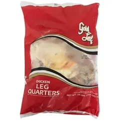 Paquete de pollo de 10 libras Contramuslos