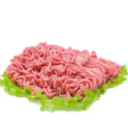 Carne molida de cerdo mecánicamente
