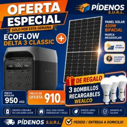 Combo energía y respaldo