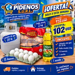 Combo gas + esenciales