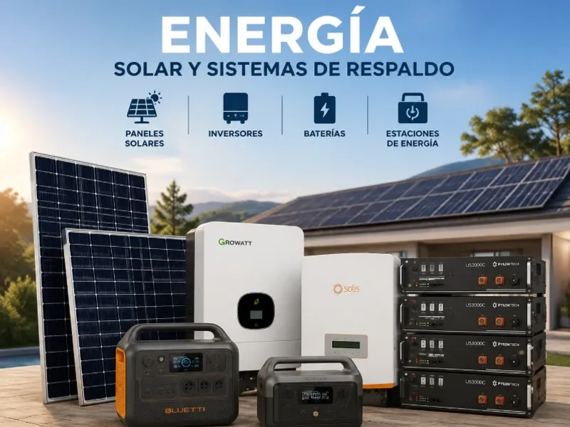 Energía Solar y Sistemas de Respaldo