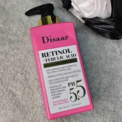 Crema Corporal Anti Edad de Retinol + Ácido Ferulico de Dissar (16onz)