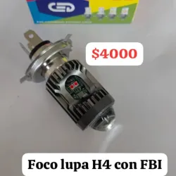 Foco lupa h4 con fbi
