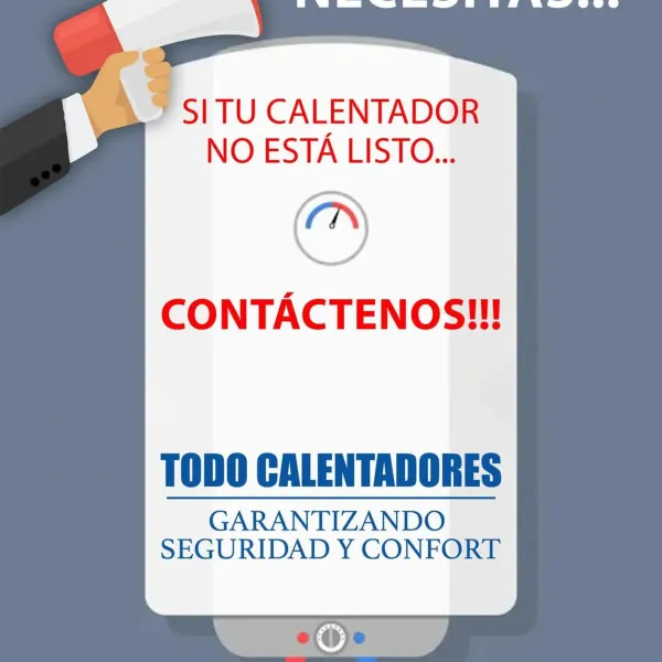 Venta de repuestos para calentadores Centrales
* Servicio de reparación
* Mantenimiento
* Asesoría
* Venta de calentadores nuevos de fábrica
* Confección de calentadores crioollos y venta de los mismos en tienda y por encargo
* Venta de calentadores de fábrica restaurados
  ❗Quiénes somos ❓
https://todocalentadores.bitrix24.site 
❗Aquí puede enterarse❗