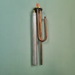 Resistencia de pletina atornillada m8 con ánodo 