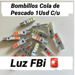 Bombillos Cola de Pescado FBI 🚨