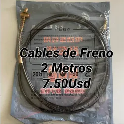 Cable de Freno Para Motos 🏍️ 2 Metros