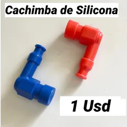 Cachimba de Silicona Rojo ❤️ y Azul 💙