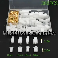 Caja de Conectores Para Motos y Autos 380piezas