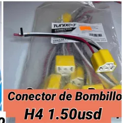 Conector o Socket de Bombillos H4