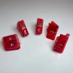 Conmutadores 5 Piezas Rojos 🔴