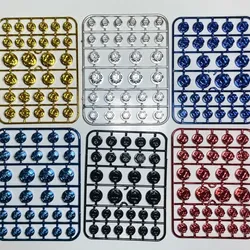 Embellecedores Tapas de Tornillos 30pc Rojo ❤️, Azul 💙 , Dorado 💛 , Plateado 🩶 y Negro 🖤