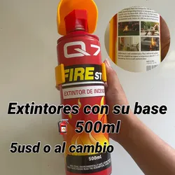 Extintores 🧯 con su base 500ml