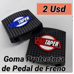 Goma Protaper Protectora De Pata de Freno