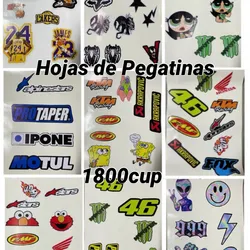 Hojas de Pegatinas
