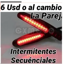 Intermitentes Secuénciales Rojos ❤️ y Amarillo 💛
