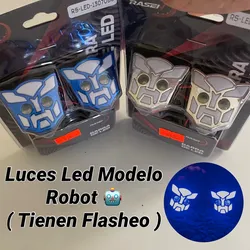 Luces Tipo Robot con Flasheo