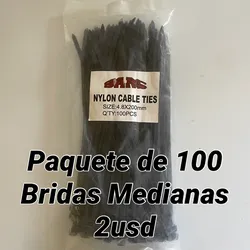 Paquete de Bridas Medianas