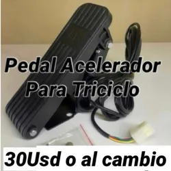 Pedal de Aceleración de Triciclo Eléctrico