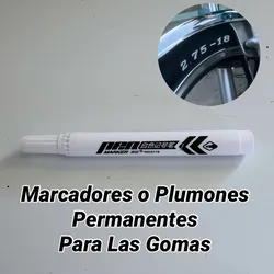 Plumones o Marcador Para Las Gomas