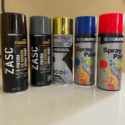 Spray de Pintura en Aerosol 🤎🩶💛💙❤️