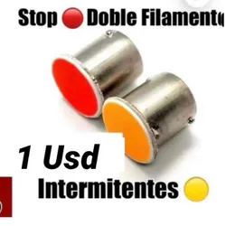 Stop Planos Doble Filamento 🔴 y Intermitentes Planos 🟡