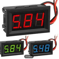 Voltimetros Cuadrados 4-100V