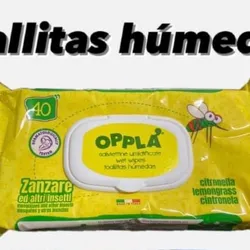 Toallitas húmedas anti mosquitos 