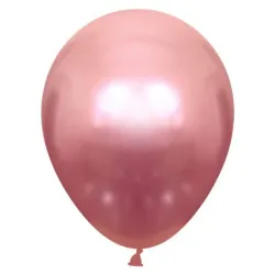 Globos cromado rosa 12 pulgadas 