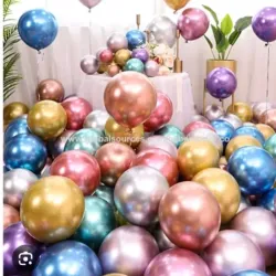 Globos cromados 5 pulgadas 