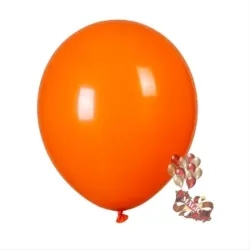 Globos de latex naranja