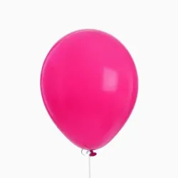 Globos de latex rosado fuerte 