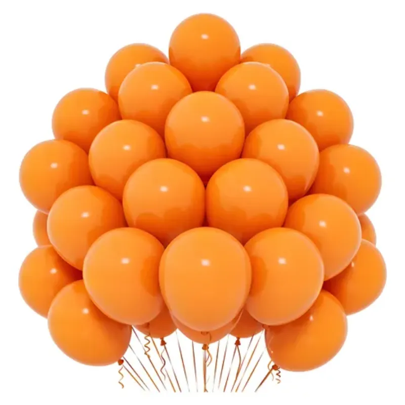 Globos naranjas