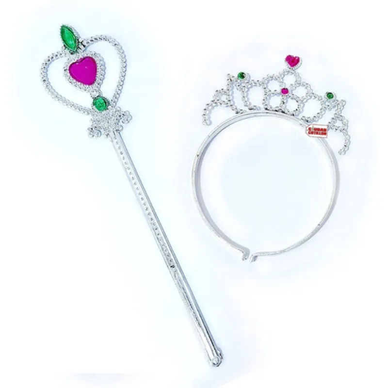 Corona y varita 