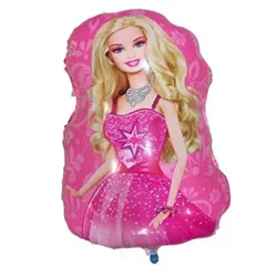 Globo metálico Barbie