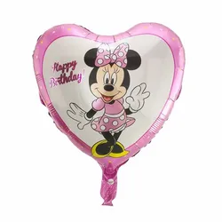 Globo metálico Minnie corazón