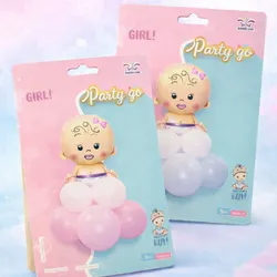 Set de globos de revelación de sexo