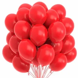 Globos rojos
