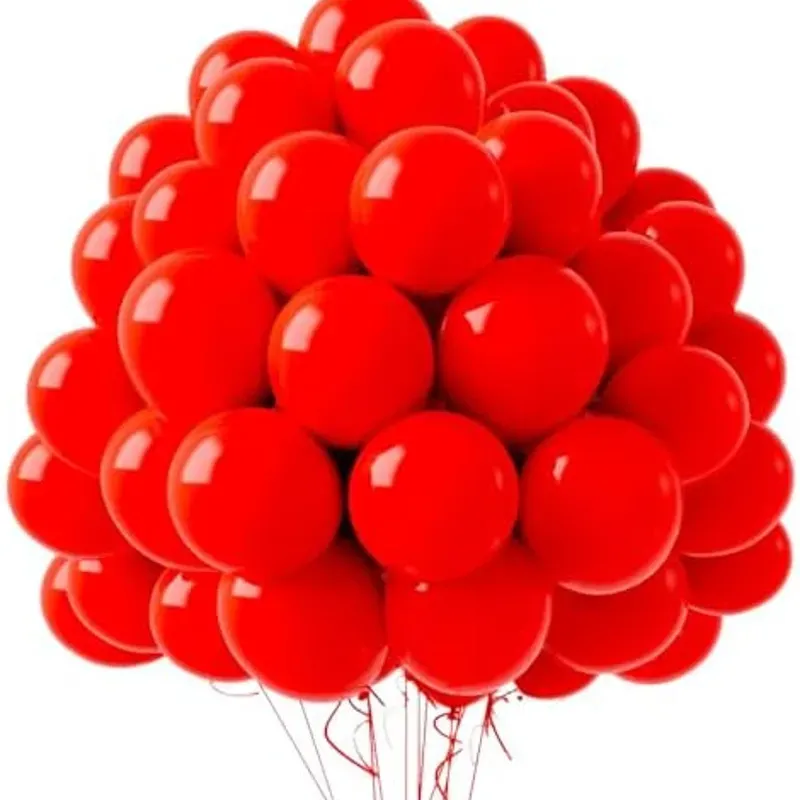 Globos rojos