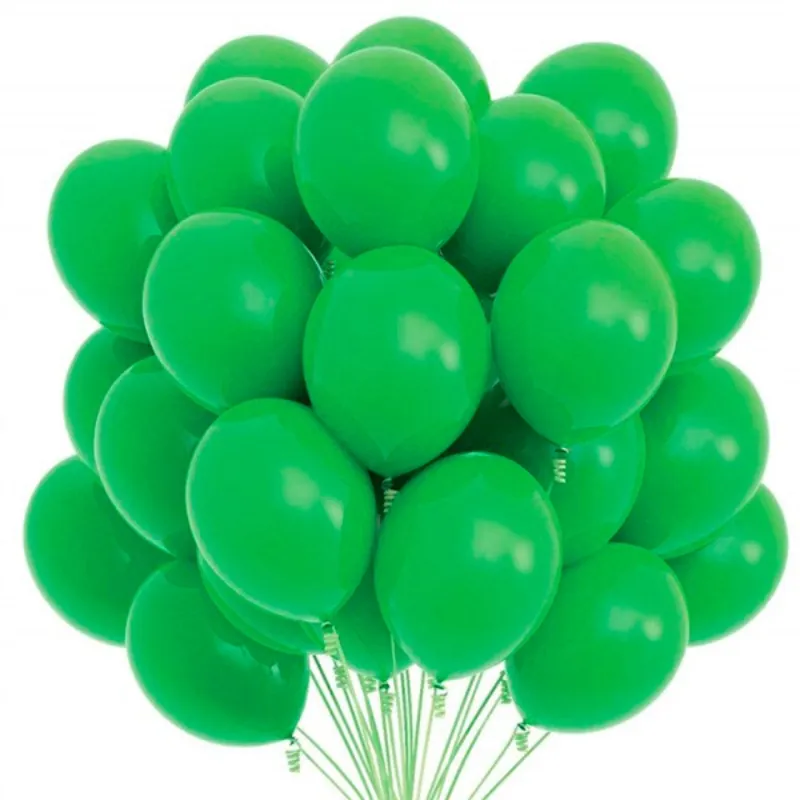 Globos verdes claros 