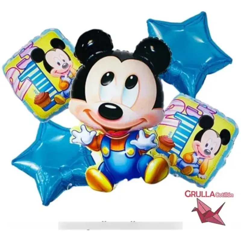 Set de globo Mickey bebé