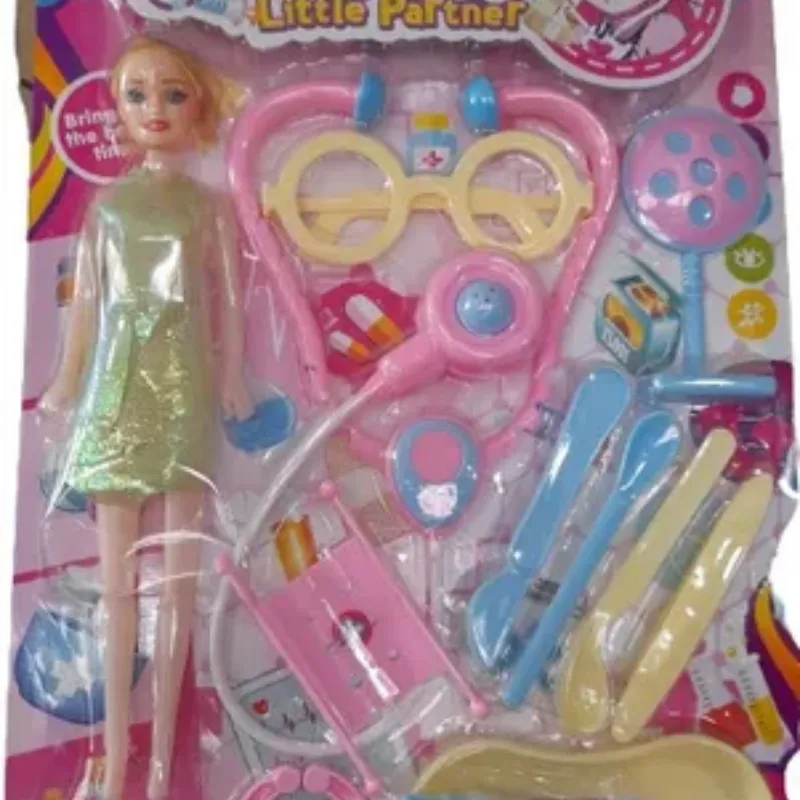 Juego de doctora con Barbie